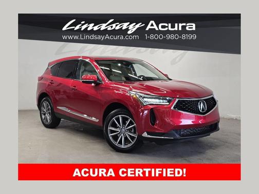 Performance Red Pearl 2024 Acura RDX Technology Package