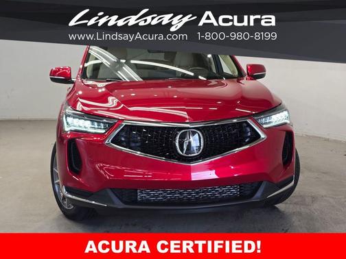 Performance Red Pearl 2024 Acura RDX Technology Package