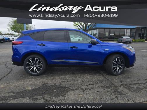 Blue 2026 Acura RDX A-Spec Advance Package