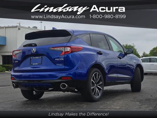 Blue 2026 Acura RDX A-Spec Advance Package
