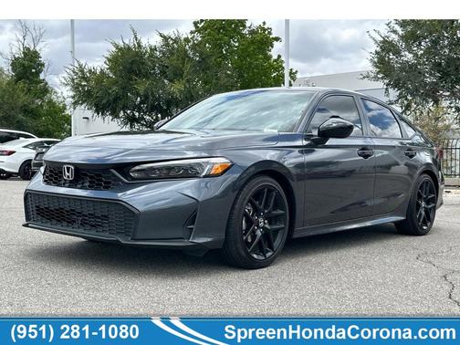 Meteorite Gray Metallic 2025 Honda Civic
