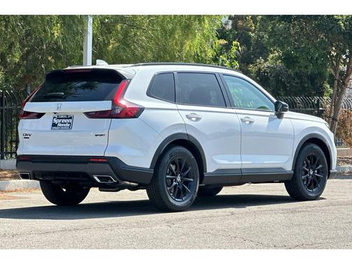Platinum White Pearl 2026 Honda CR-V Hybrid Sport-L