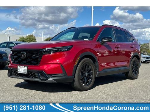 Radiant Red Metallic 2024 Honda CR-V Hybrid