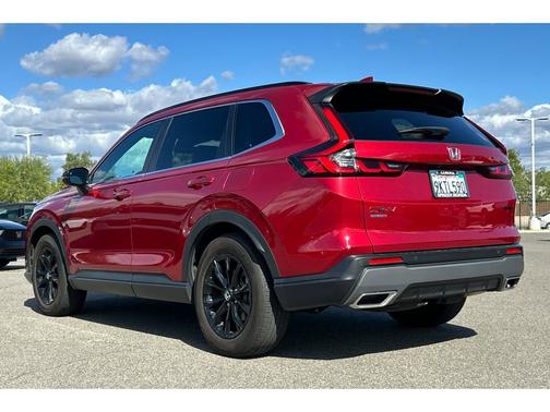 Radiant Red Metallic 2024 Honda CR-V Hybrid