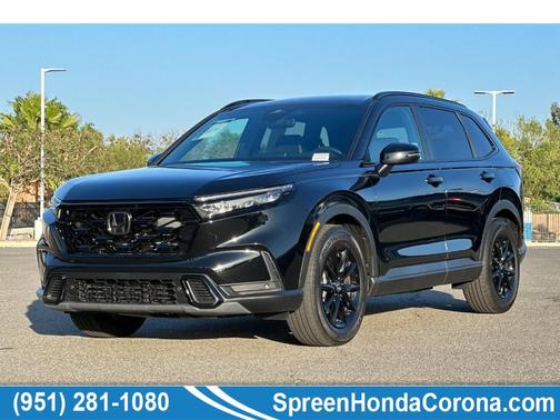 Crystal Black Pearl 2026 Honda CR-V Hybrid Sport-L
