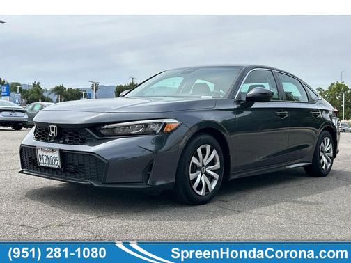 Meteorite Gray Metallic 2025 Honda Civic