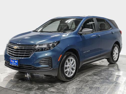 Lakeshore Blue Metallic 2024 Chevrolet Equinox LS