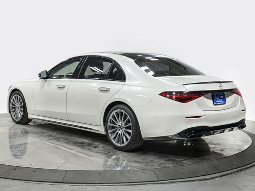 White 2022 Mercedes-Benz S-Class 4MATIC