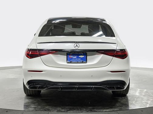 White 2022 Mercedes-Benz S-Class 4MATIC