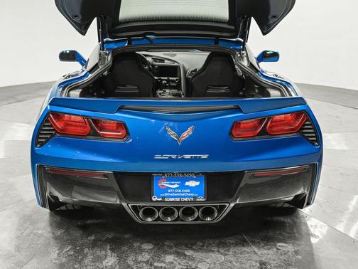 Laguna Blue Tintcoat 2015 Chevrolet Corvette Stingray