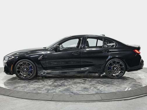 Black Sapphire Metallic 2024 BMW M3 Competition xDrive