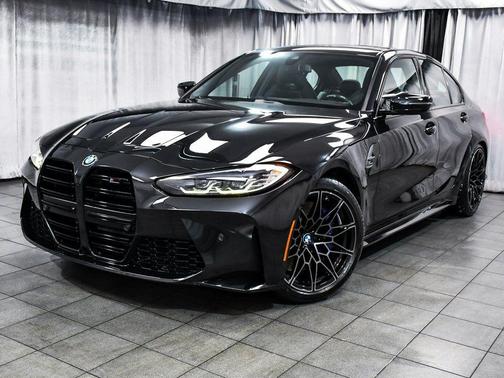Black Sapphire Metallic 2024 BMW M3 Competition xDrive