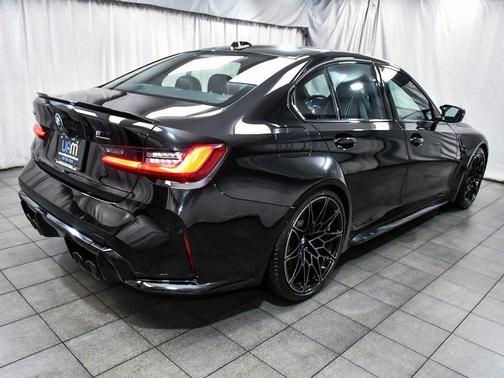 Black Sapphire Metallic 2024 BMW M3 Competition xDrive