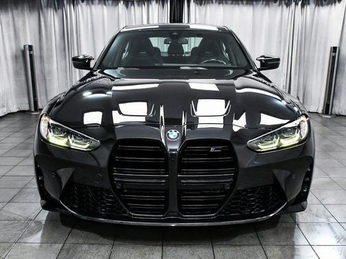 Black Sapphire Metallic 2024 BMW M3 Competition xDrive