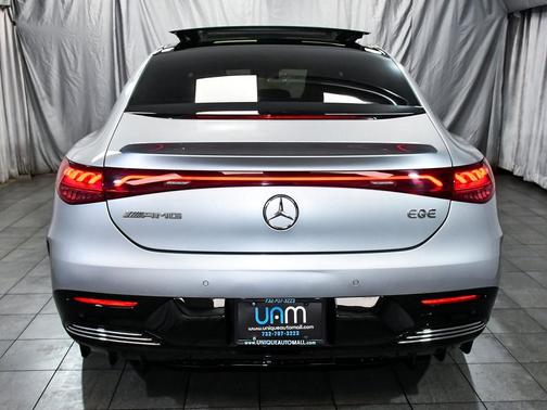 Cirrus Silver Metallic 2023 Mercedes-Benz AMG EQE 4MATIC+