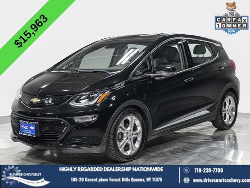 Mosaic Black Metallic 2021 Chevrolet Bolt EV FWD LT