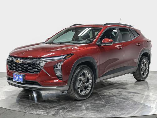 Crimson Metallic 2025 Chevrolet Trax LT