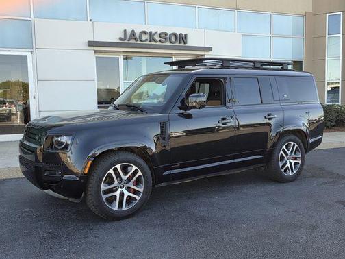 Santorini Black Metallic 2023 Land Rover Defender 130 X