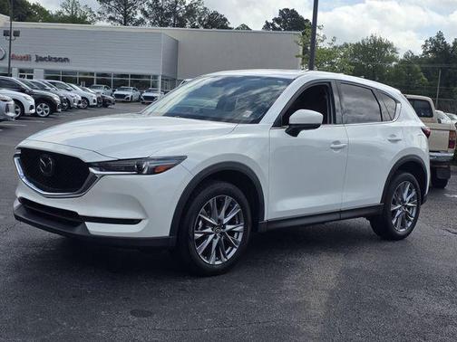 Snowflake White Pearl Mica 2021 Mazda CX-5 Grand Touring