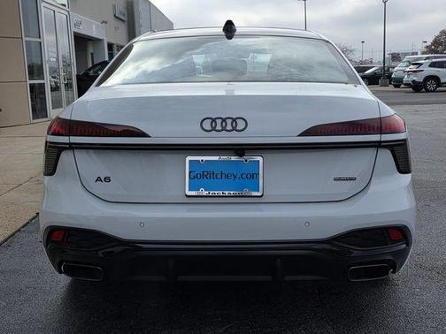 Glacier White Metallic 2026 Audi A6 Premium Plus quattro S tronic