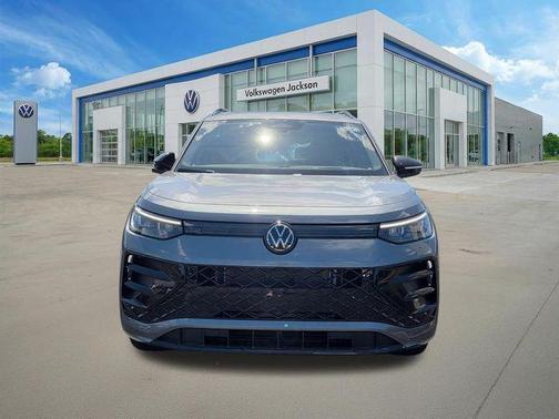 Gray Metallic 2026 Volkswagen Tiguan 2.0T SE R-Line Black
