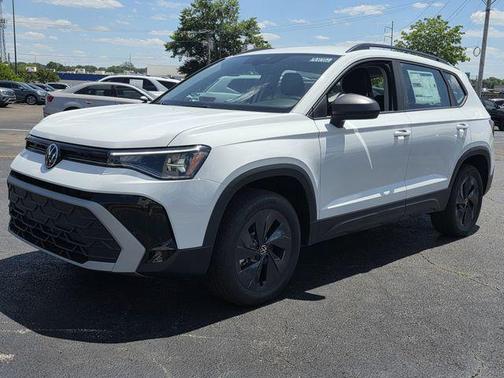 Pure White 2026 Volkswagen Taos S