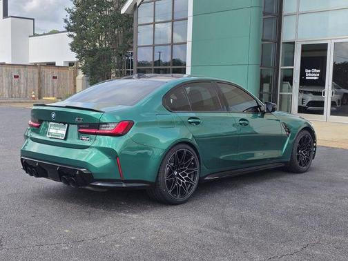 Isle of Man Green Metallic 2025 BMW M3 Competition xDrive
