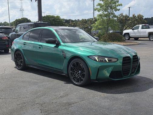 Isle of Man Green Metallic 2025 BMW M3 Competition xDrive
