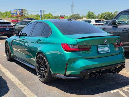 Isle of Man Green Metallic 2025 BMW M3 Competition xDrive