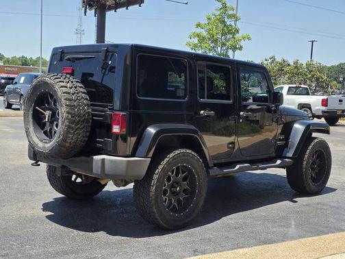 Black Clearcoat 2016 Jeep Wrangler Unlimited Sahara