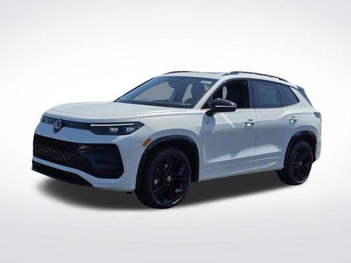 opal white pearl 2026 Volkswagen Tiguan 2.0T SE R-Line Black