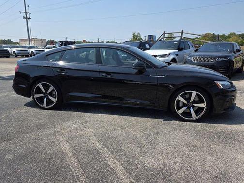 Mythos Black Metallic 2025 Audi A5 Sportback 45 S Line Premium Plus