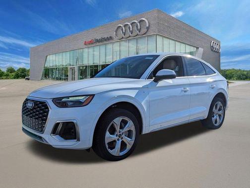 Arkona White 2025 Audi Q5 45 S line Premium Plus