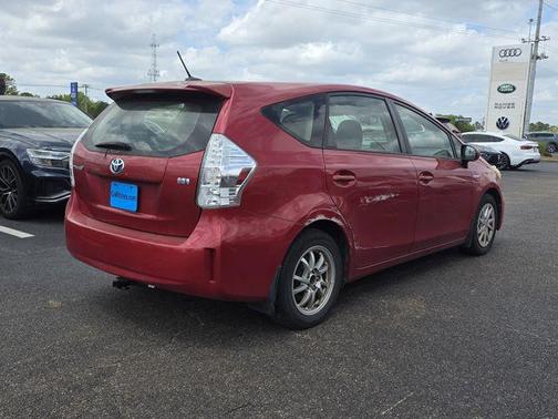 Barcelona Red Metallic 2012 Toyota Prius v Five
