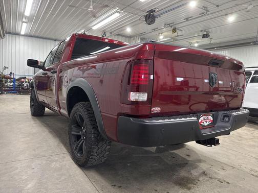 Delmonico Red Pearlcoat 2021 RAM 1500 Classic Warlock Quad Cab 4x4 6'4' Box