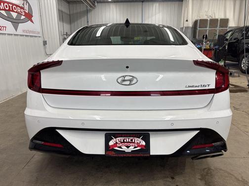 Serenity White 2023 Hyundai SONATA Limited