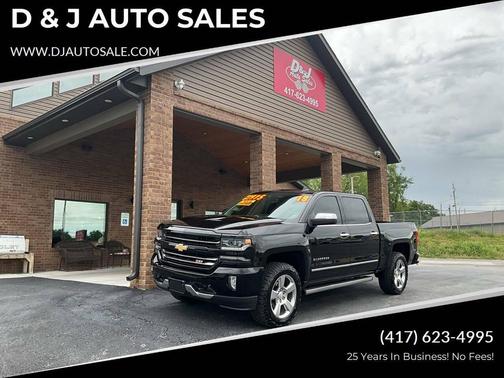 Black 2018 Chevrolet Silverado 1500 LTZ