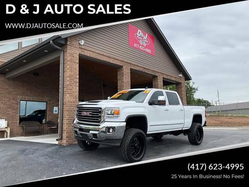 White 2018 GMC Sierra 2500 SLT