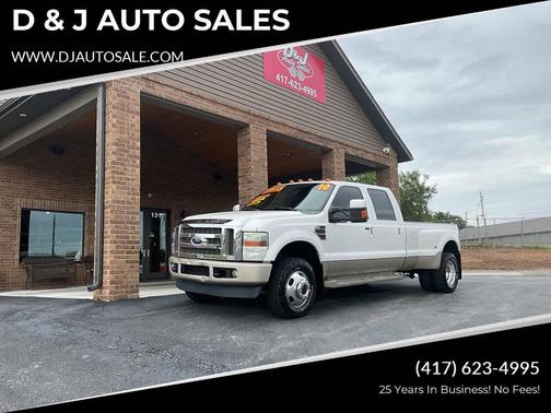 White Platinum Metallic Tricoat 2010 Ford F-350 King Ranch