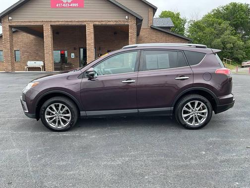 Purple 2017 Toyota RAV4 Limited