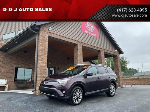 Purple 2017 Toyota RAV4 Limited