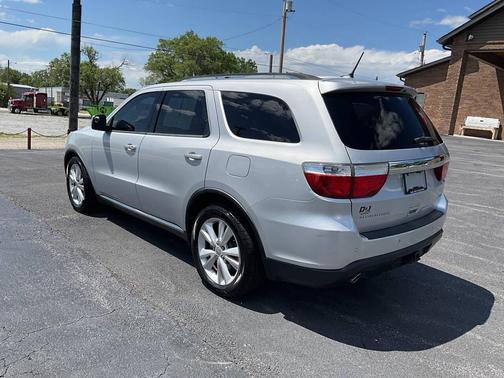 Bright Silver Metallic 2012 Dodge Durango Crew