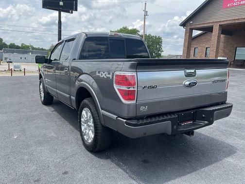 Gray 2012 Ford F-150 Platinum