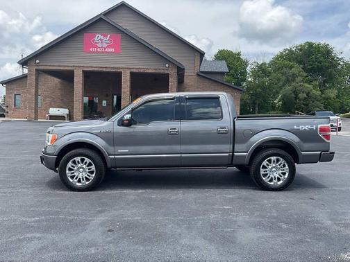 Gray 2012 Ford F-150 Platinum
