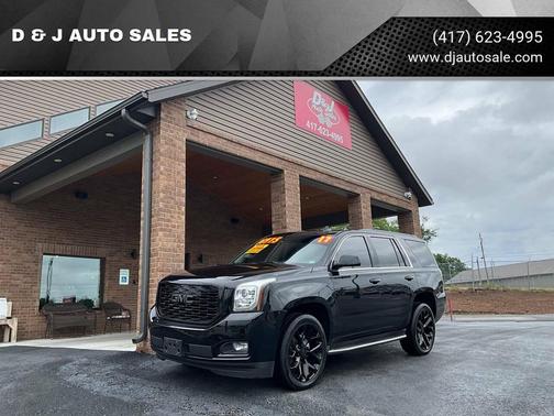 Black 2017 GMC Yukon SLT