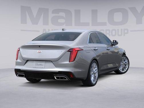 Silver Metallic 2026 Cadillac CT4 Premium Luxury RWD