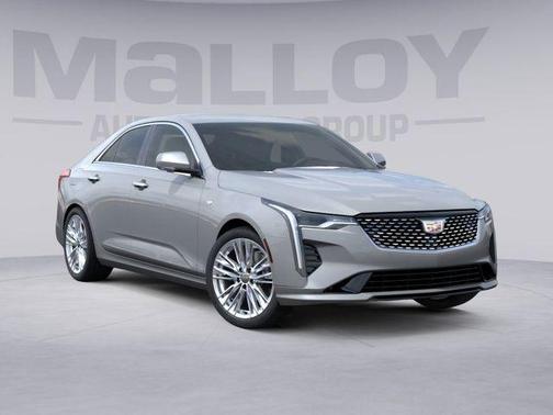Silver Metallic 2026 Cadillac CT4 Premium Luxury RWD