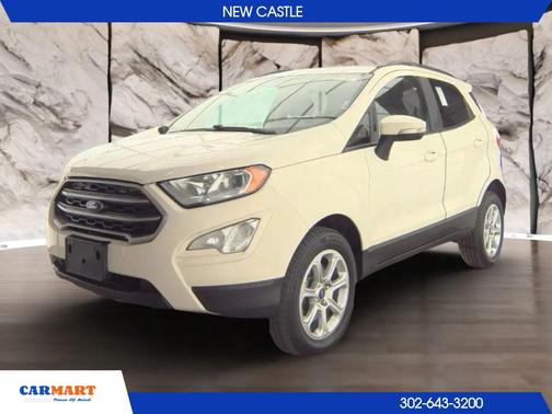 Diamond White 2020 Ford EcoSport SE