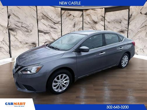 Gun Metallic 2019 Nissan Sentra SV