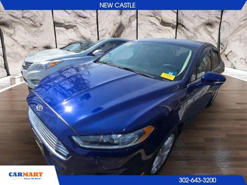 Deep Impact Blue 2016 Ford Fusion SE